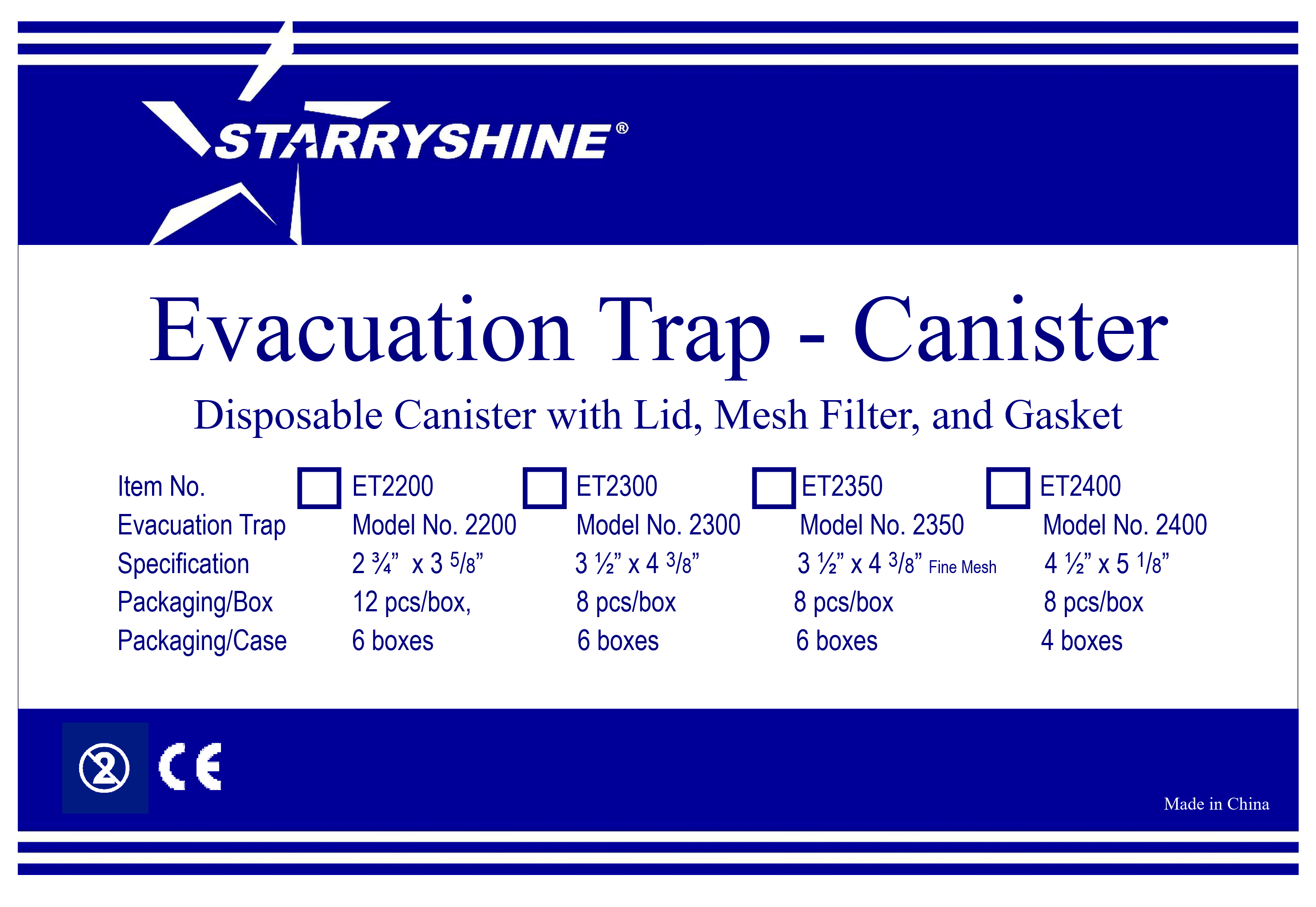 Dental Evacuation Suction Trap - Disposable Clear Plastic Airtight Canisters with Lid, Gasket, Stainless Steel Fine Mesh Screen Filter - Image 4