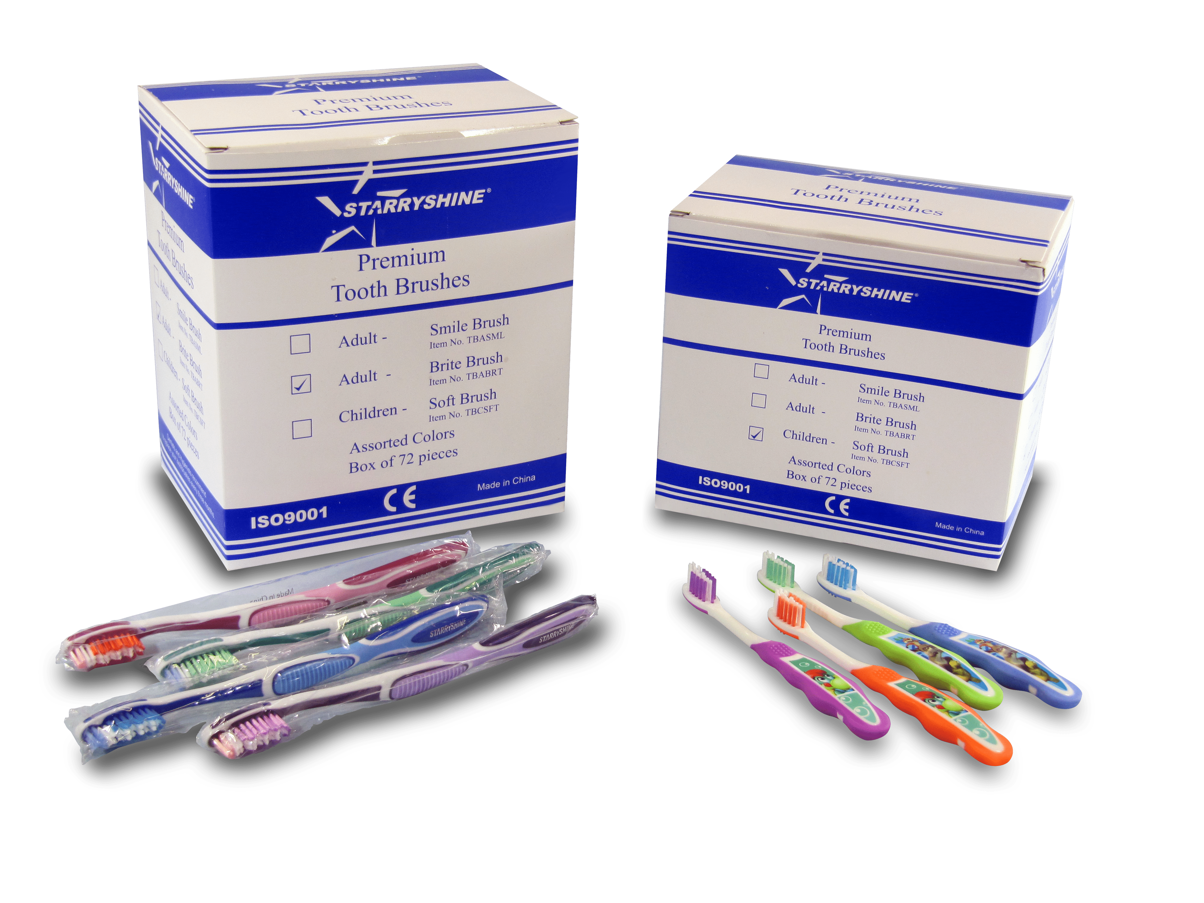 Designer Adults and Children Tooth Brushes